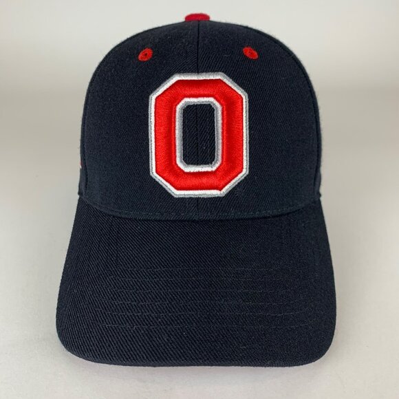 Ohio State Buckeyes NCAA Black Top of the World Strapback Adjustable Hat - Picture 2 of 6